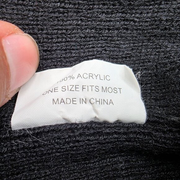 Anaheim Ducks Wild Wingers Kids Club Pom Beanie Striped Winter Hat One Size - Picture 8 of 8